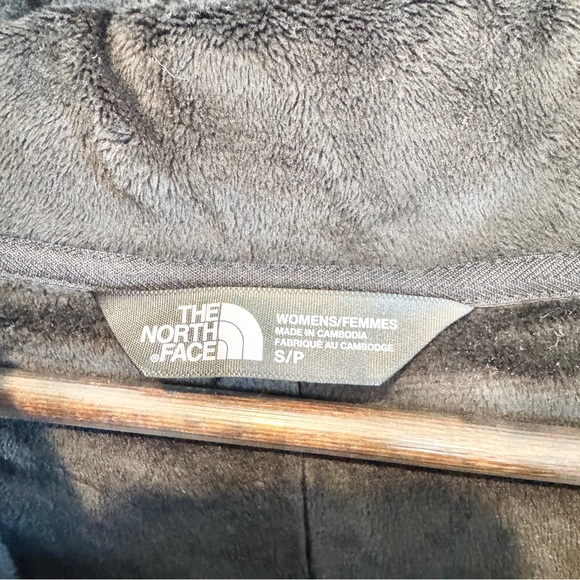 The North Face Dionne Hooded Fleece Jacket Long Tunic Cozy Athleisure Gray S - Picture 6 of 12